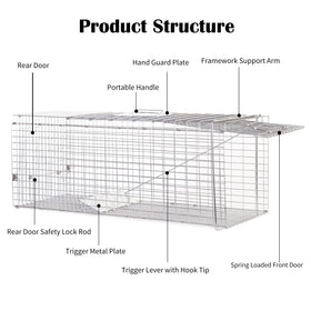 Foldable design shown for compact transport and storage