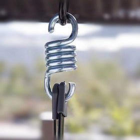 MEICOCO galvanized spring supports heavy loads for indoor and outdoor use.