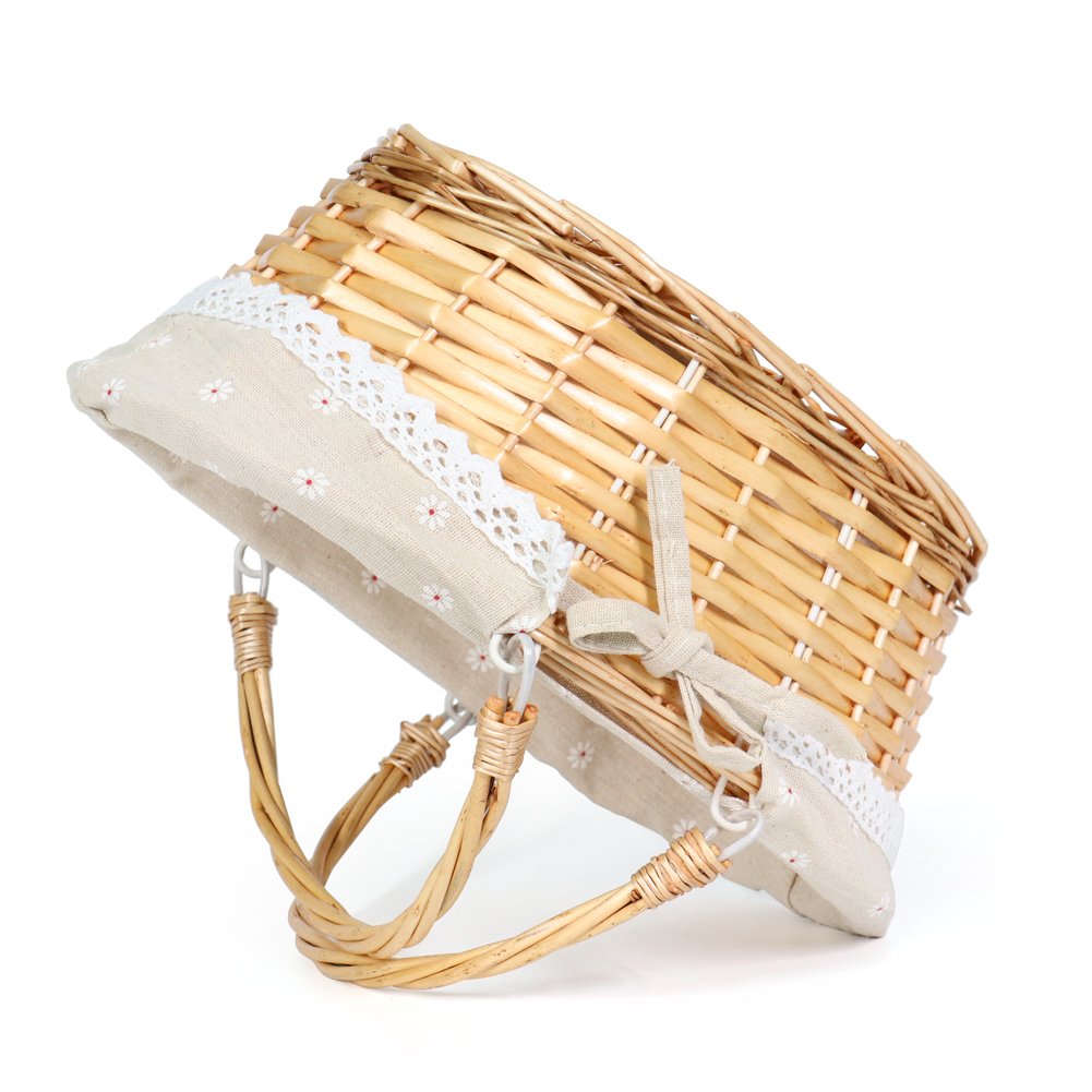 MEIEM egg gathering basket natural, practical for farm-fresh eggs.