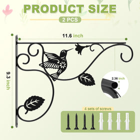 MEILIDY hanging-bracket decorative pattern adds charm to porches and balconies.