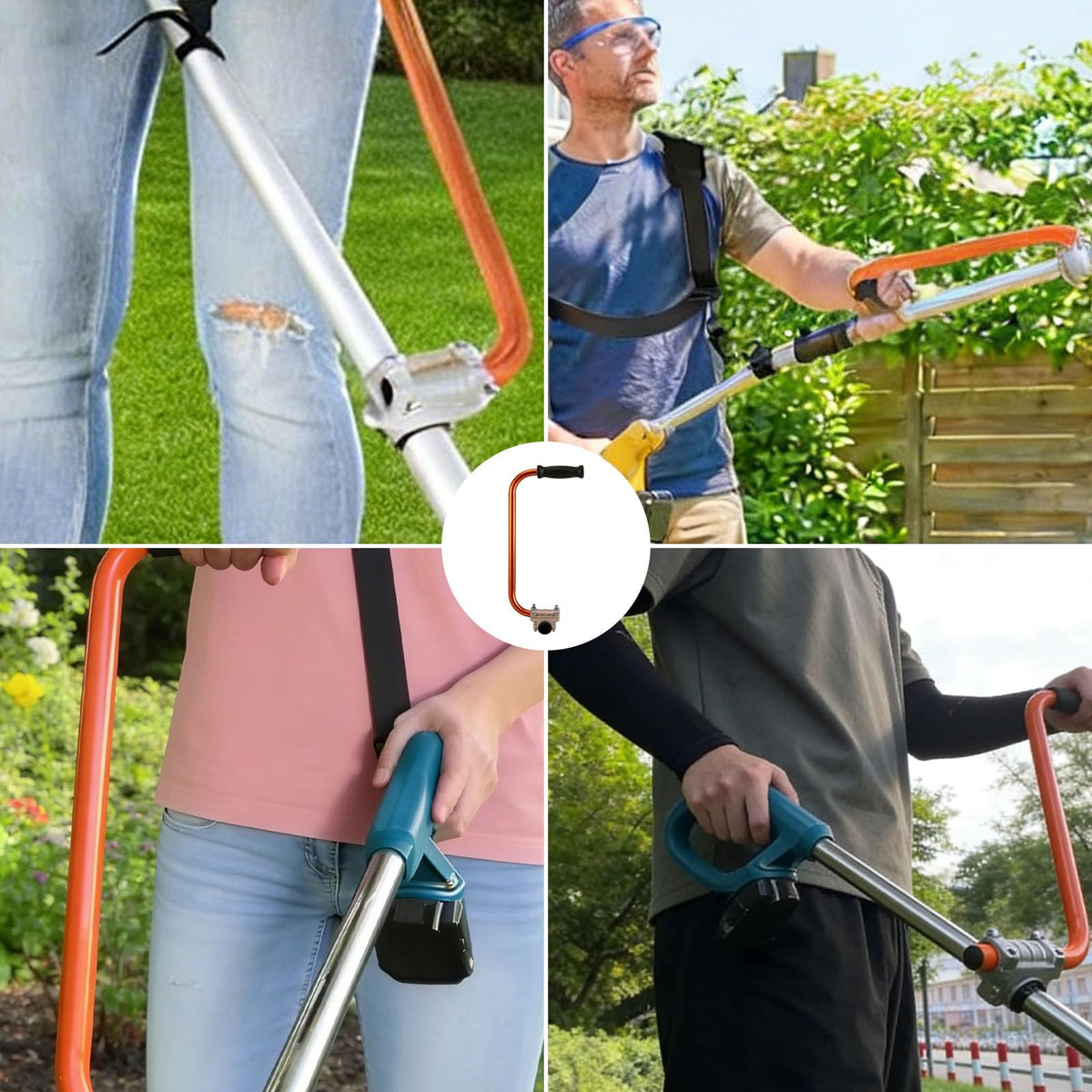 MEILLYOCEAN ergonomic-trimmer-handle installed enables better edge trimming.