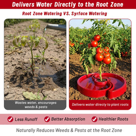Meimaao durable PET material tray provides weather-ready reliability for plant care.