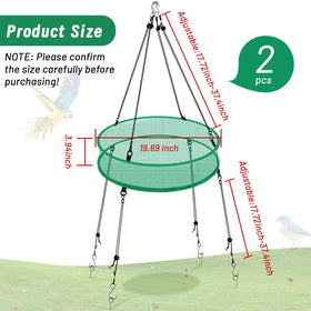 Meimaao wind rope system stabilizes the feeder during breezy days.