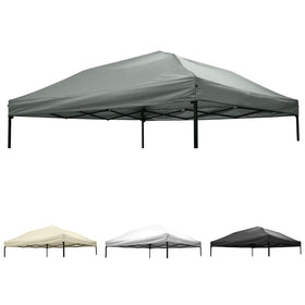 Mejreiik 10x10 canopy top in grey with silver coating provides UV protection