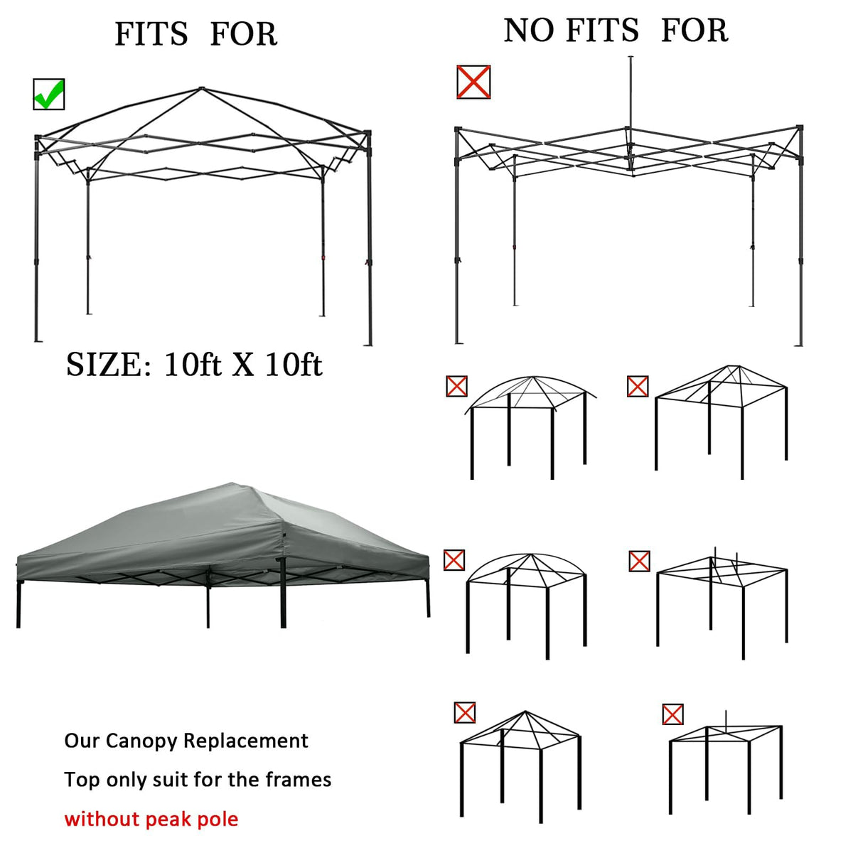 Mejreiik 118x118 inch top measures accurately for snug fit