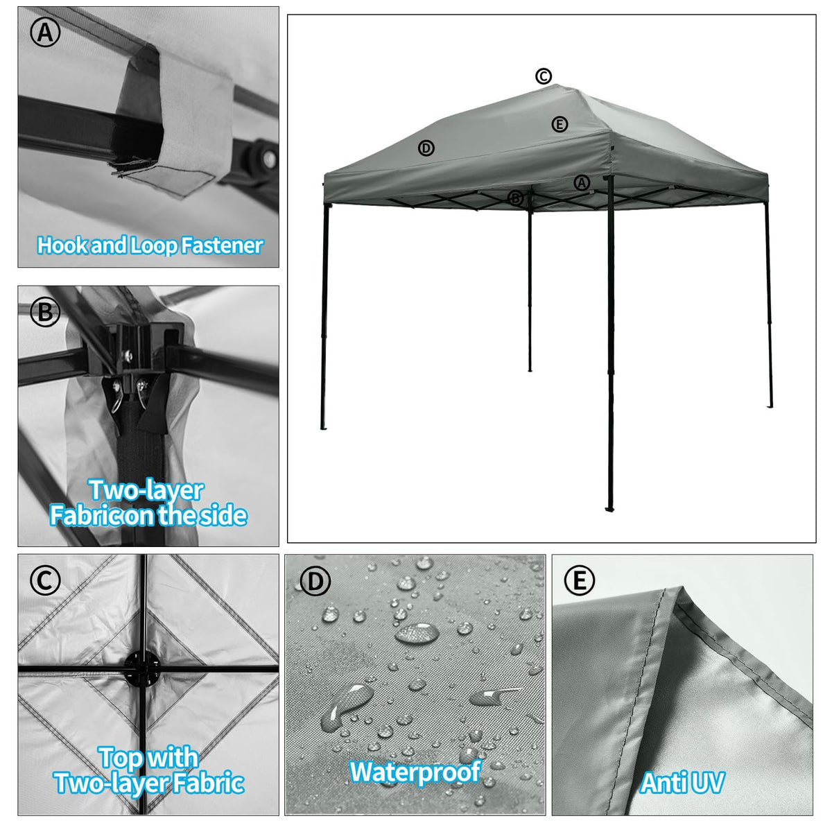 Mejreiik replacement canopy top ideal for gatherings and camping