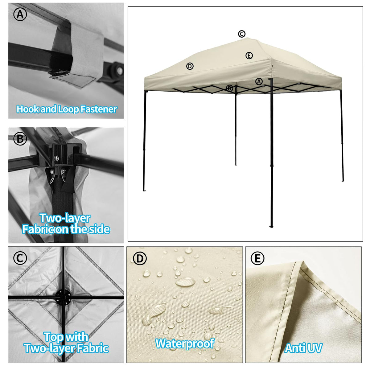 Mejreiik ideal for outdoor gatherings, camping, picnics and events.