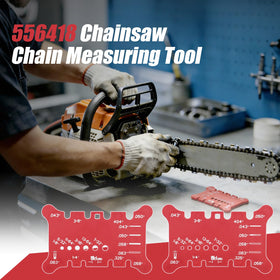 MEKILYN 556418 tool shows bar groove width quickly for maintenance.