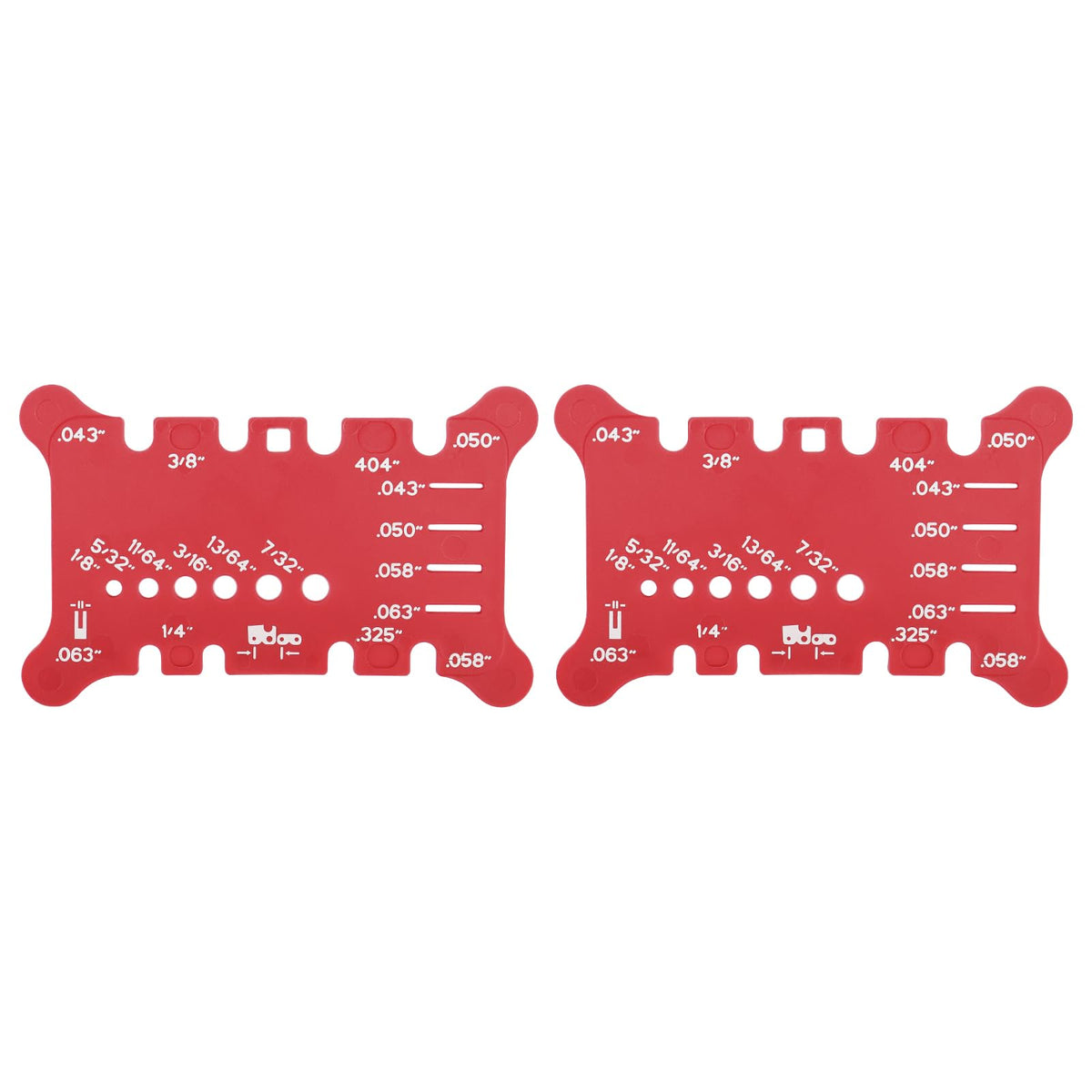 MEKILYN 556418 measuring tool for pitch and gauge, precision on the jobsite.