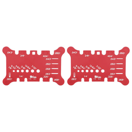 MEKILYN 556418 measuring tool for pitch and gauge, precision on the jobsite.