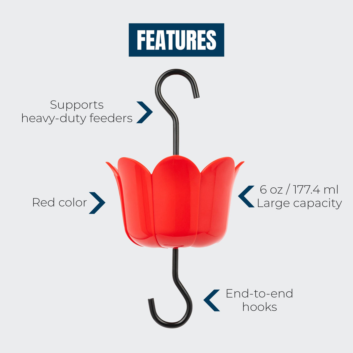 MEKKAPRO outdoor ready ant moat protects feeders in all weather.