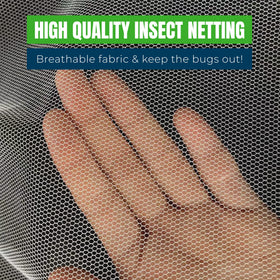 MEKKAPRO eco-friendly reusable netting suitable for long-term garden protection