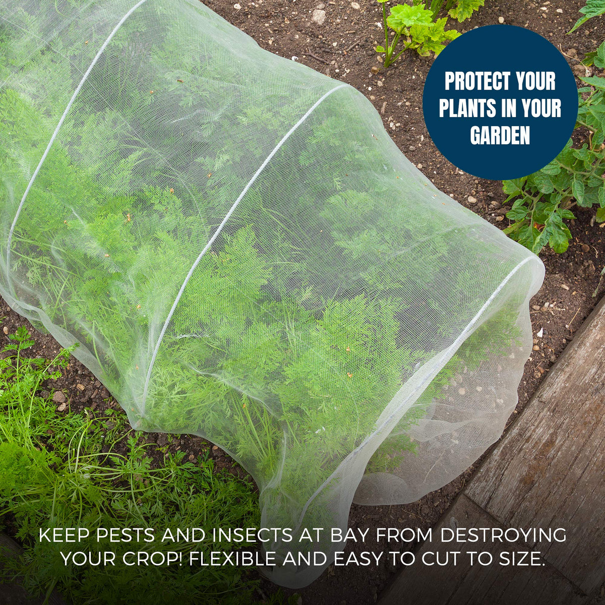 MEKKAPRO fine mosquito mesh netting blocking tiny pests while preserving airflow
