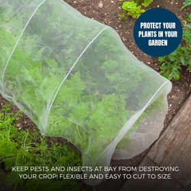 MEKKAPRO fine mosquito mesh netting blocking tiny pests while preserving airflow