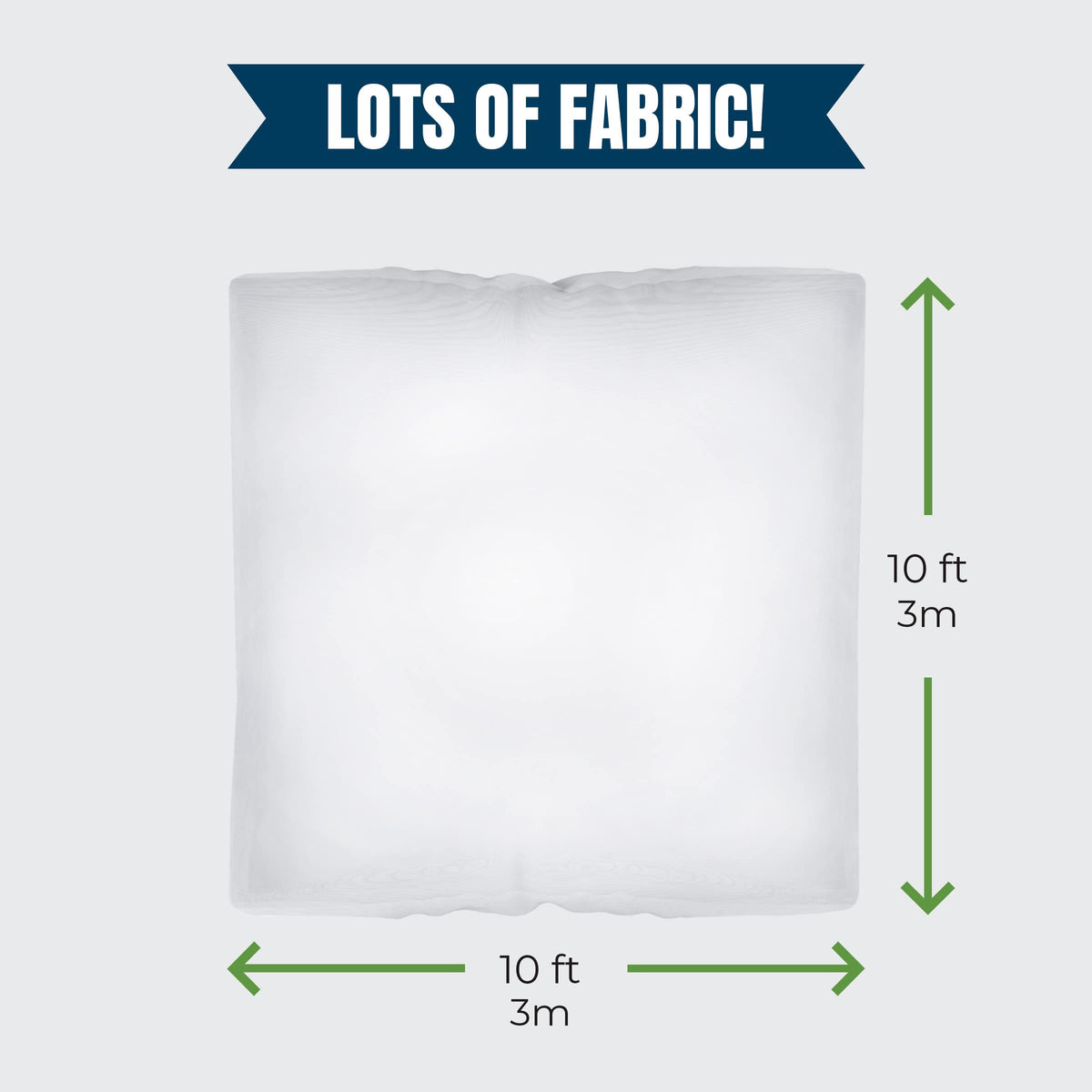 MEKKAPRO lightweight 50-denier fabric protecting plants without pressure