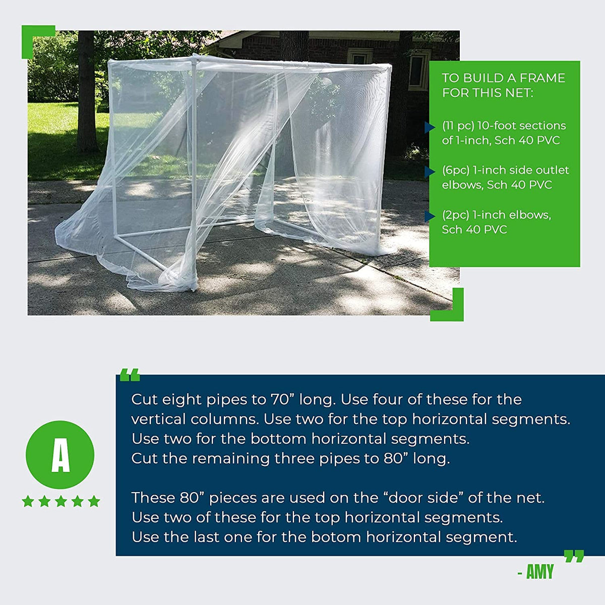 MEKKAPRO multi-use garden netting used on patio and raised beds