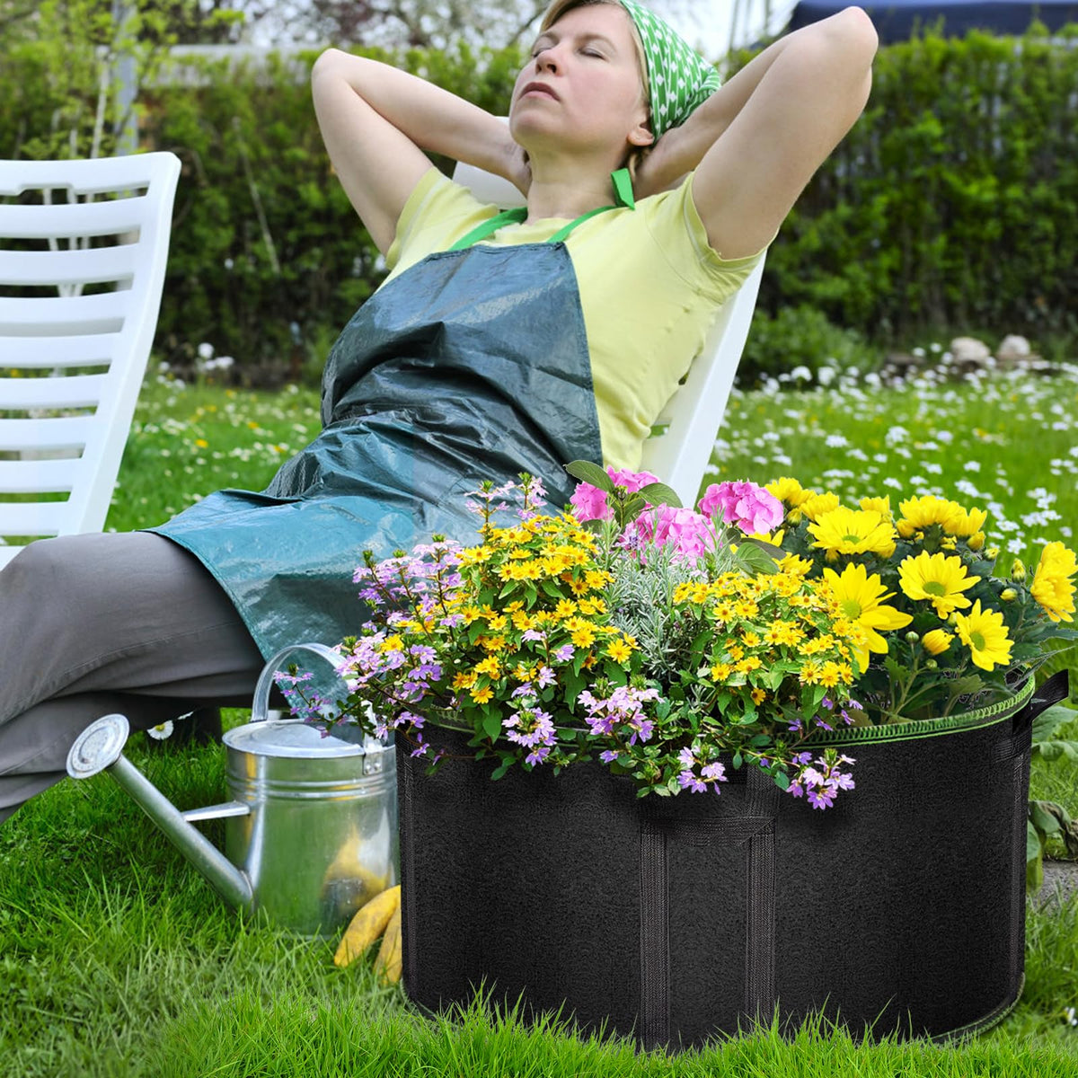 MEKOLIFE breathable nonwoven fabric promotes airflow and healthier roots.