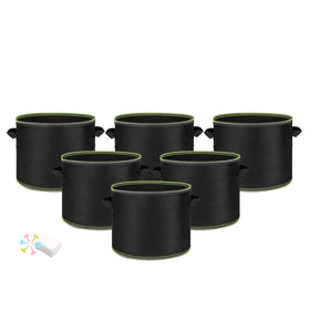 MEKOLIFE fabric grow bag 5Gal 6-pack for versatile indoor and outdoor gardening.