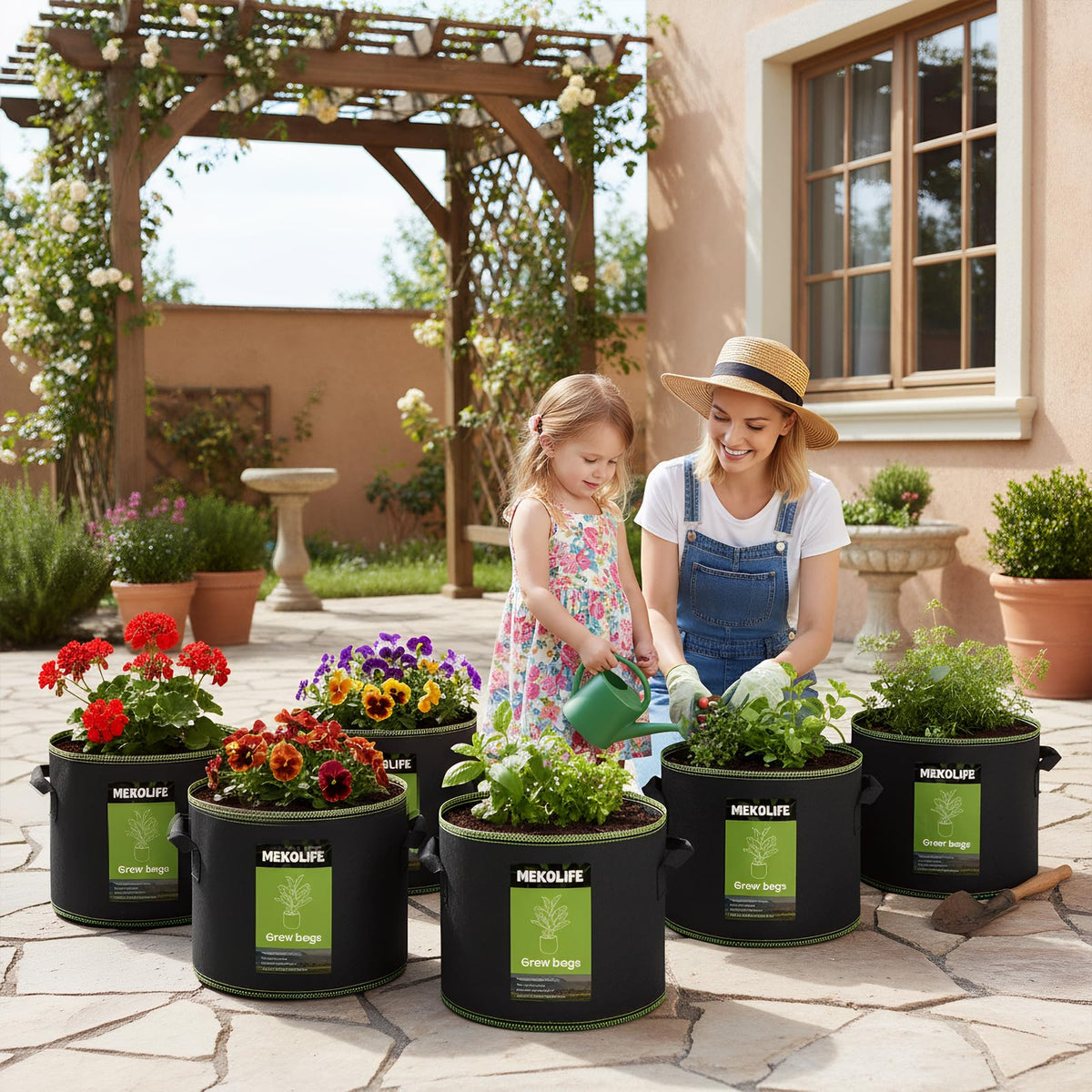 MEKOLIFE plant tags included help label seedlings and crops.