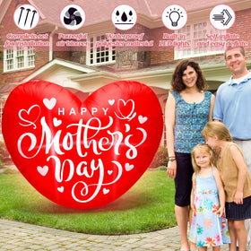 Melisheer Mothers Day inflatable setup for quick installation