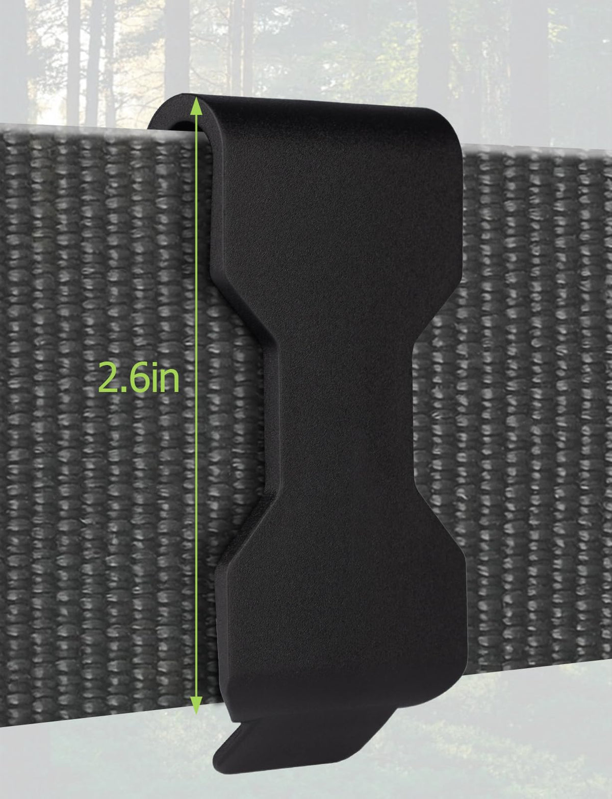 Secure clip to belts, packs, and gear for rugged outdoor use.