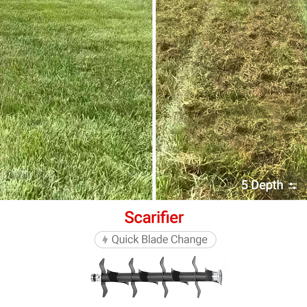 Mellif walk-behind design supports controlled, steady lawn care.