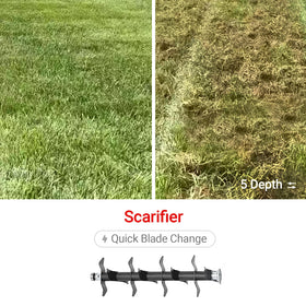 Mellif walk-behind design supports controlled, steady lawn care.