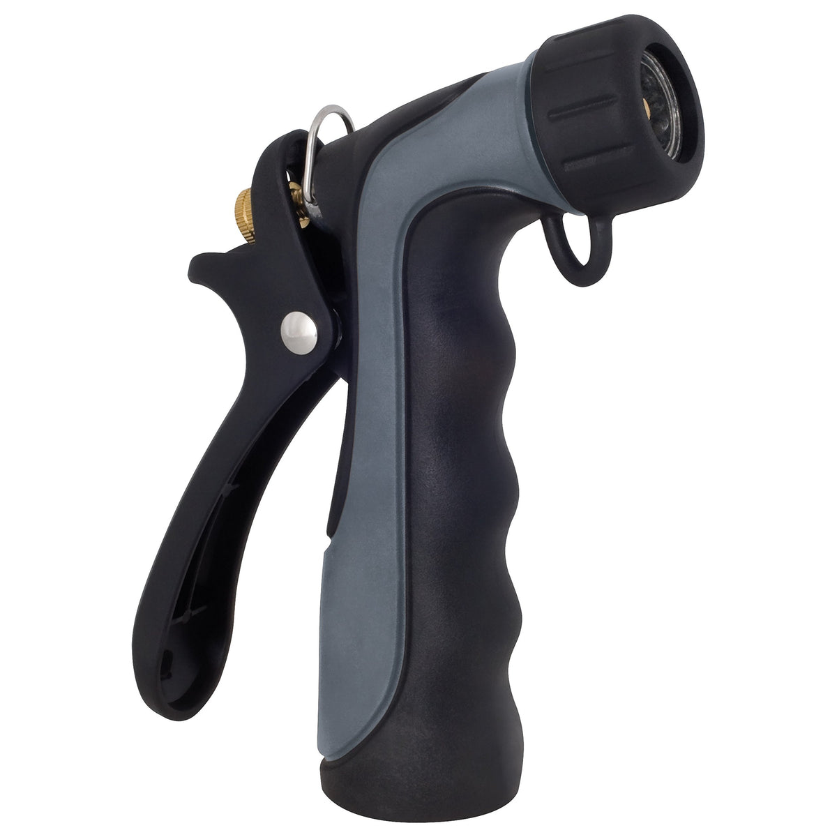 Melnor 465C industrial nozzle front view highlights rugged design for extreme temperatures.