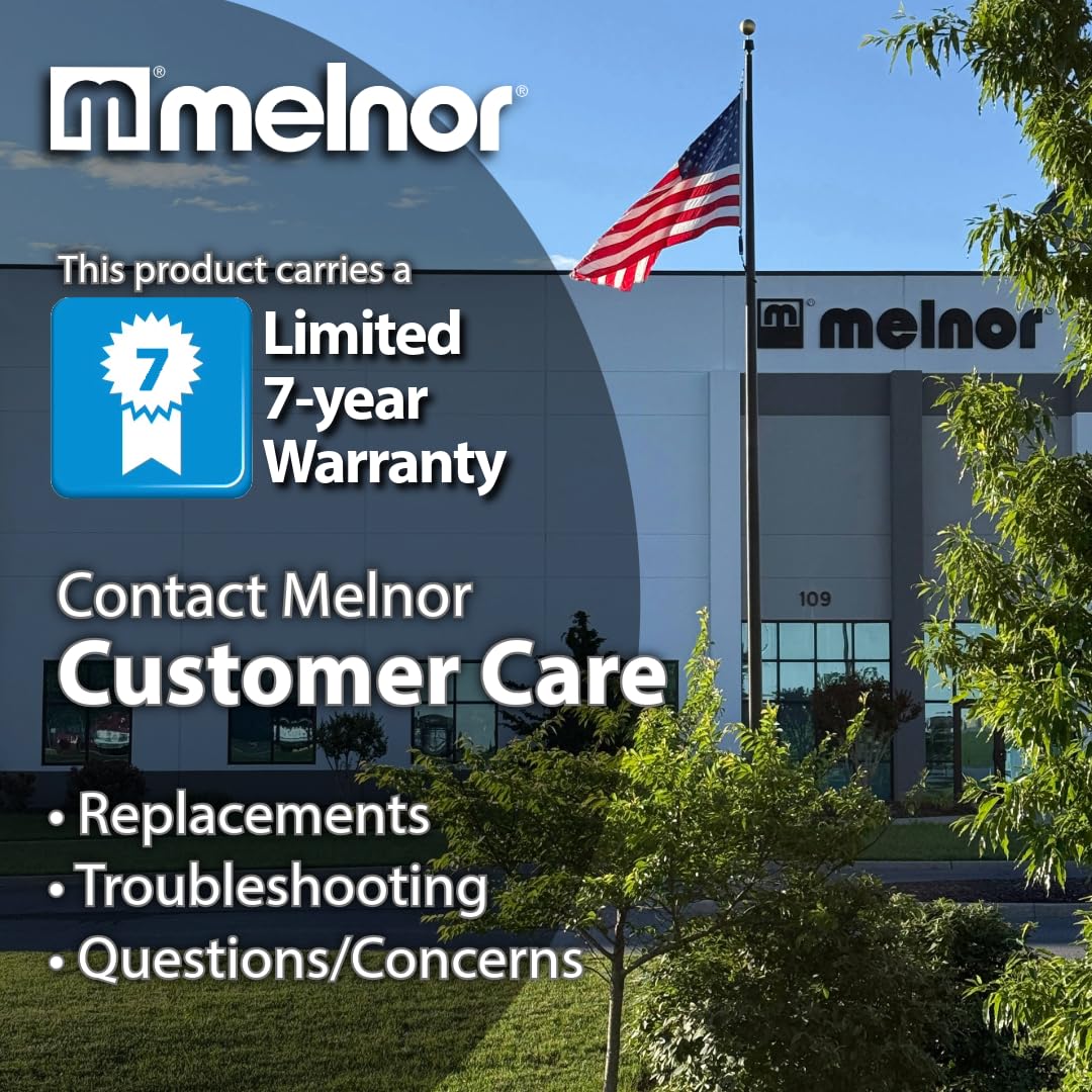 melnor 65043-amz compact lightweight design for easy storage and portability.