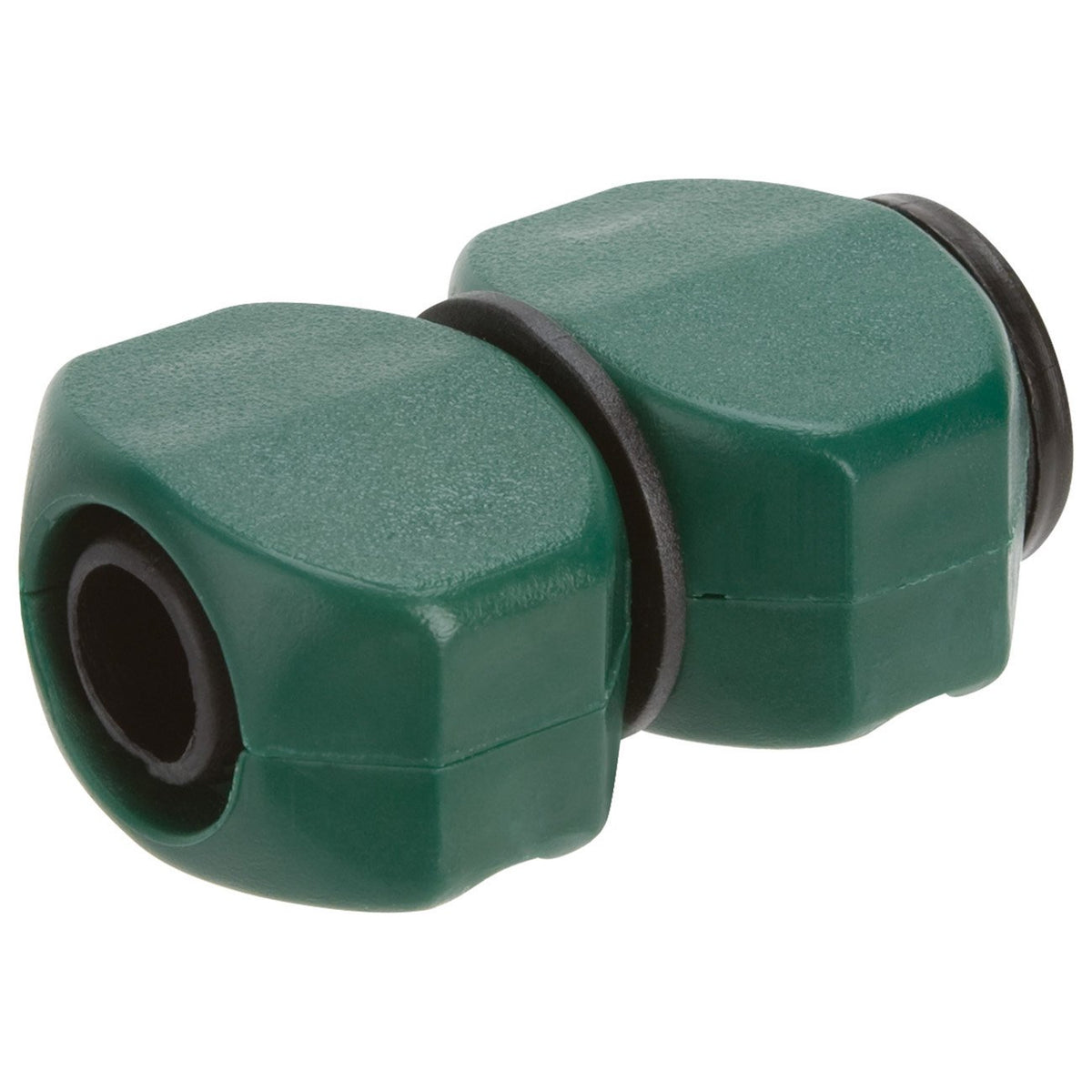 Melnor Hose Mender fixes leaks on 3/8 and 1/2 inch hoses.