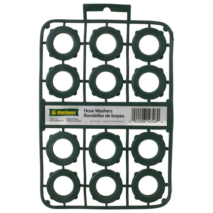 Melnor Hose Washers pack offering a durable, leak-proof seal for garden hose connections.