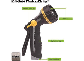 Melnor RelaxGrip pattern selector lets you tailor spray.