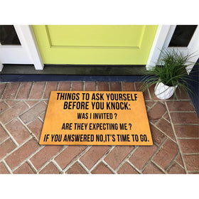MELODADDY rubber-back non-slip mat keeps floors safe in high-traffic areas