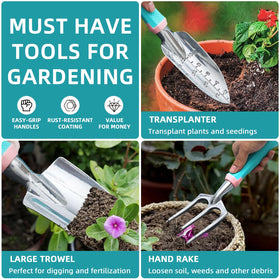 MelonArt small trowel for delicate planting and seedling placement