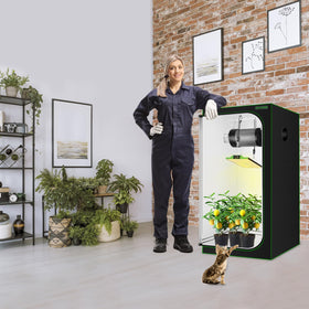 MELONFARM exterior grow tent ready for compact indoor cultivation