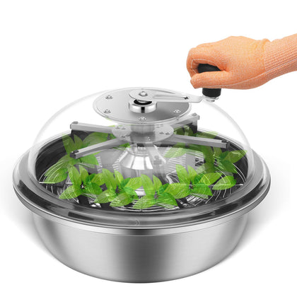 MelonFarm 16in bud leaf bowl trimmer with clear dome for precise visibility during trimming.
