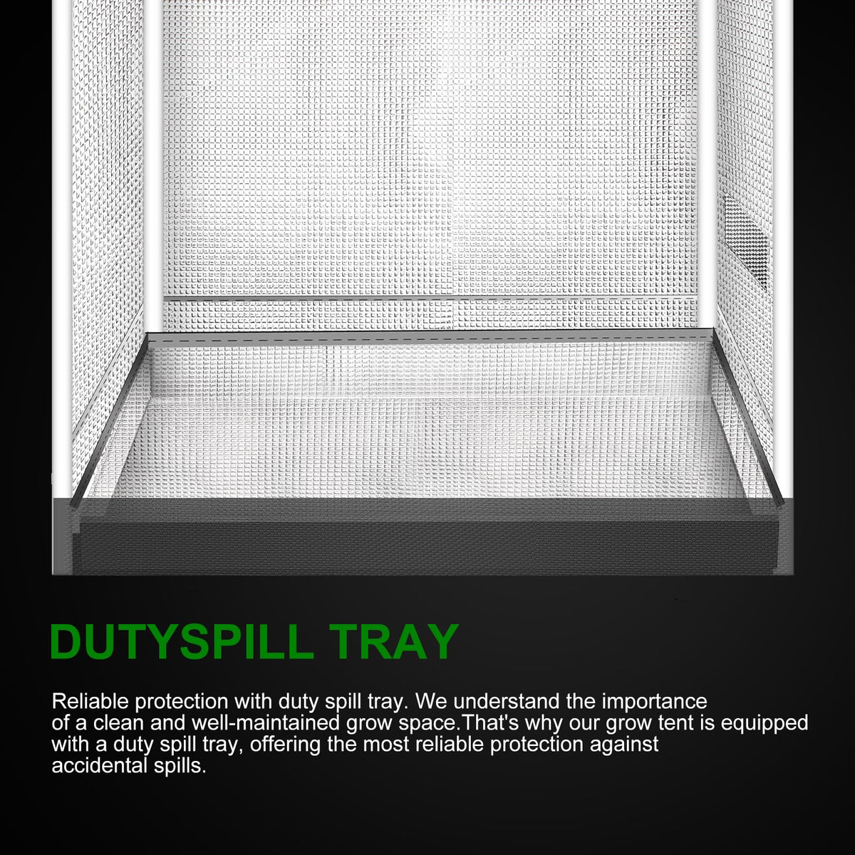 MELONFARM grow tent easy-assembly promotes fast setup for first-time indoor growers