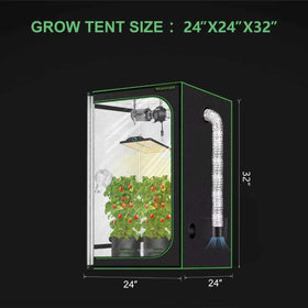 MelonFarm grow tent zipper door simplifies plant handling and access.