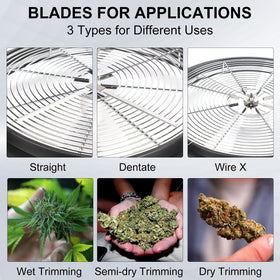 MelonFarm rotating crank demonstrates smooth, controlled cutting for uniform buds.