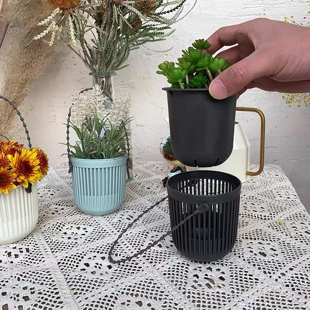 Melphoe mini planter made of sturdy PP for long-lasting indoor use