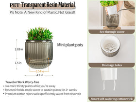 Melphoe pot durable material withstands indoor or outdoor use.