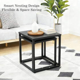 Meluvici outdoor-ready tables suitable for indoor spaces as well.
