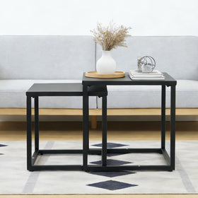 Meluvici set includes non-slip feet for floor protection and stability.