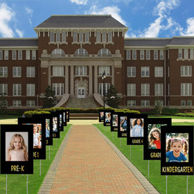 Memorywuu complete 14-year memory display for graduation party decor.