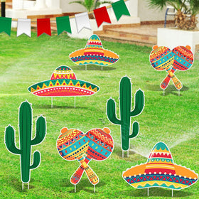 Memorywuu fiesta stakes bundle helps secure signs outdoors