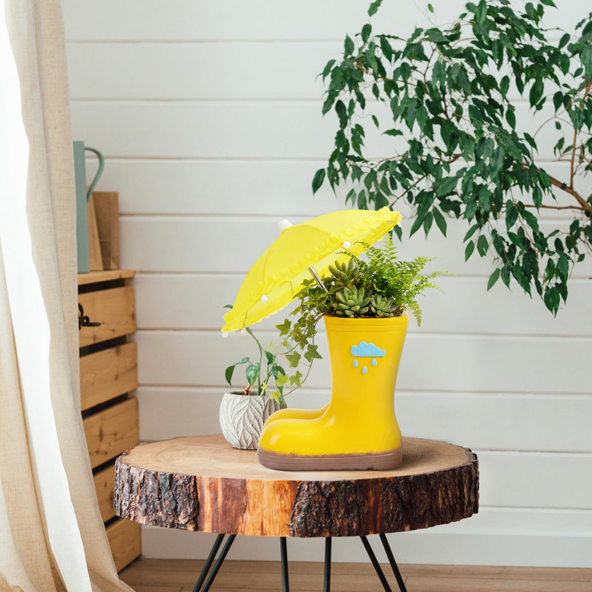 Memorywuu outdoor garden motif brightening patios with spring vibes.