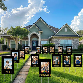 Memorywuu stake-in-ground display for quick outdoor setup.
