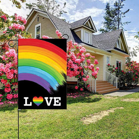 Menetop yard decor flag ideal for garden, patio, and entryways.