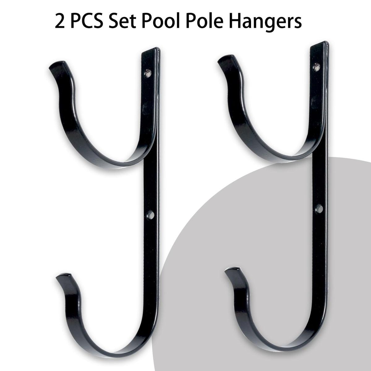 MENG ZHI AO close up of black aluminium holder with rust resistant finish