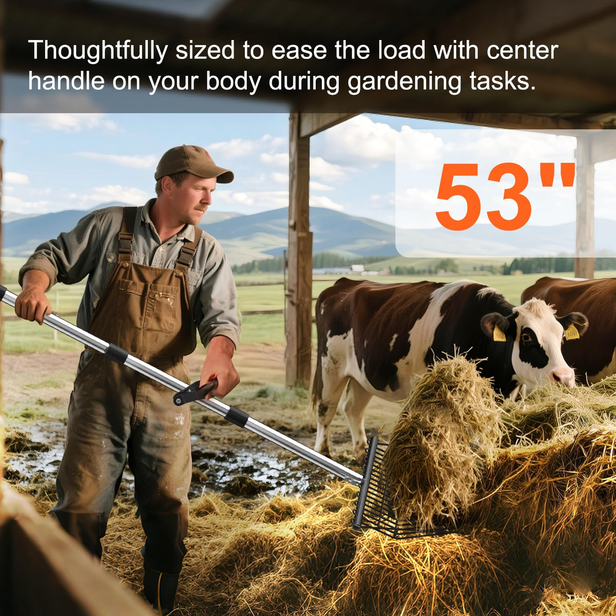 MENGBEI adjustable length with four rods lets you tailor height and reduce bending.